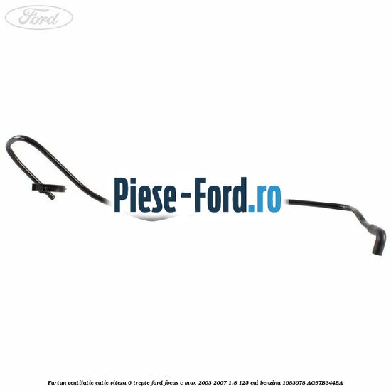 Furtun ventilatie cutie viteza 6 trepte Ford Focus C-Max 2003-2007 1.8 125 cai benzina #F654F86C41