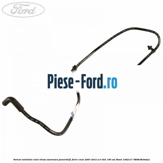 Furtun tur racitor ulei plastic, cutie automata PowerShift Ford S-Max 2007-2014 2.0 TDCi 136 cai diesel