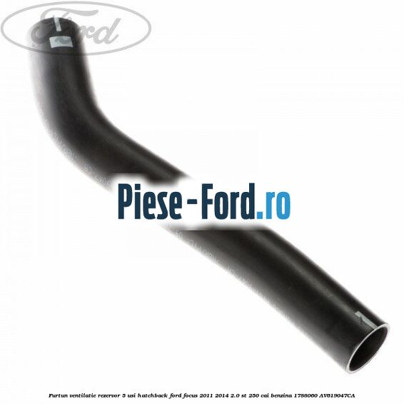 Furtun ventilatie rezervor Ford Focus 2011-2014 2.0 ST 250 cai benzina