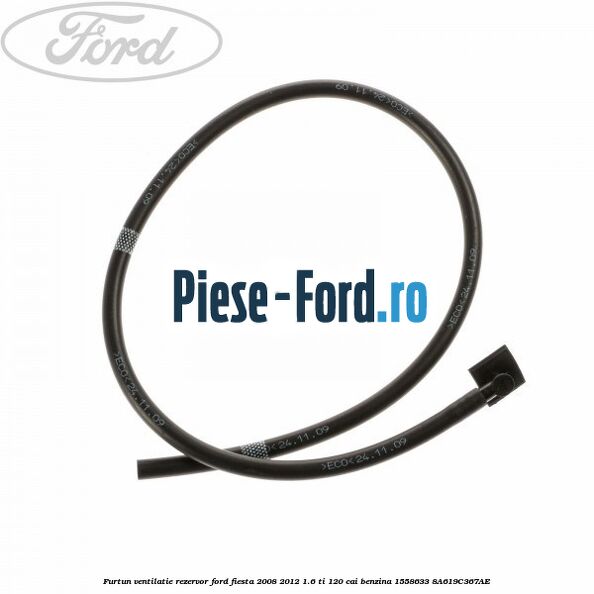Furtun alimentare rezervor gros Ford Fiesta 2008-2012 1.6 Ti 120 cai benzina