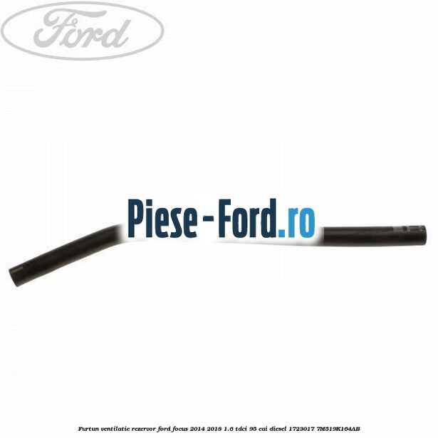 Extensie consola bord stanga inferior Ford Focus 2014-2018 1.6 TDCi 95 cai diesel