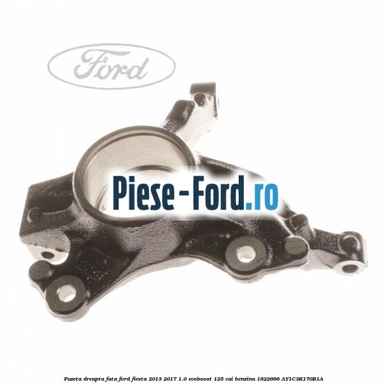 Butuc roata spate Ford Fiesta 2013-2017 1.0 EcoBoost 125 cai benzina