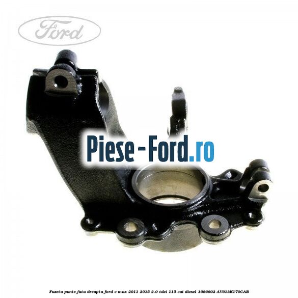Butuc roata spate , sistem ajutor parcare Ford C-Max 2011-2015 2.0 TDCi 115 cai diesel