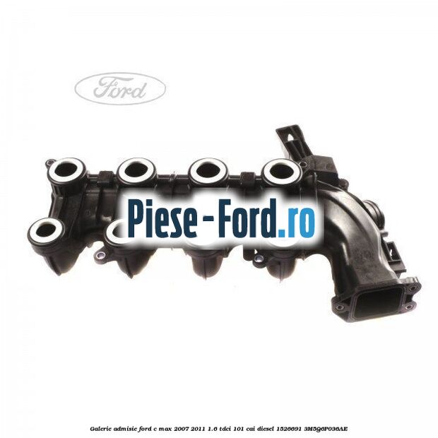 Galerie admisie Ford C-Max 2007-2011 1.6 TDCi 101 cai diesel #D3D1BF7EBC