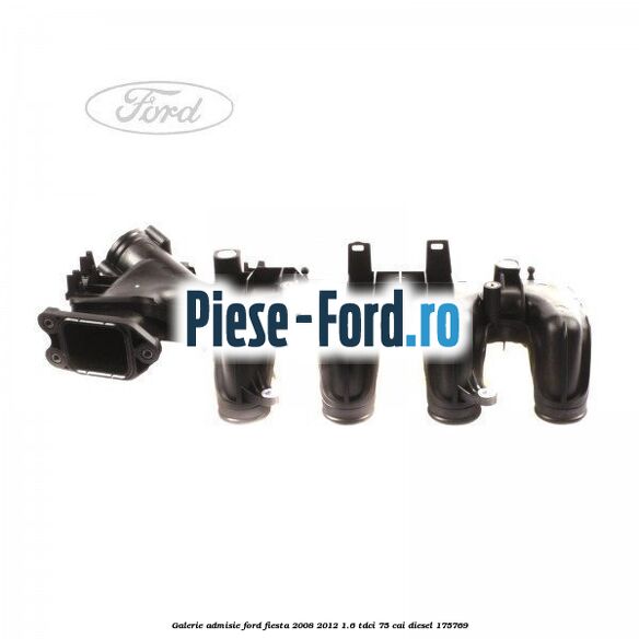 Corp clapeta acceleratie metalica Ford Fiesta 2008-2012 1.6 TDCi 75 cai diesel