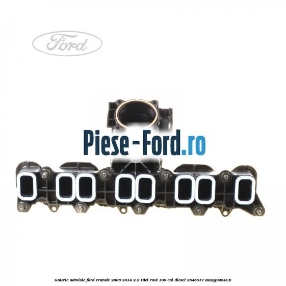 Corp clapeta acceleratie Ford Transit 2006-2014 2.2 TDCi RWD 100 cai diesel