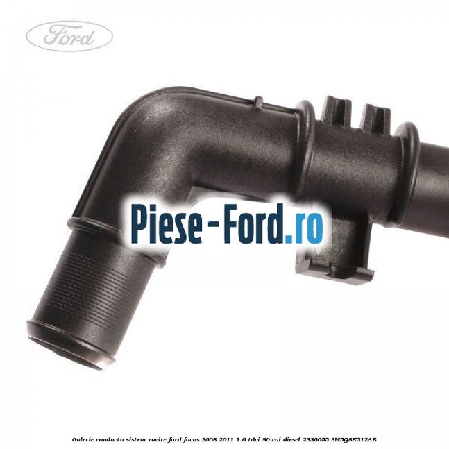 Galerie conducta sistem racire Ford Focus 2008-2011 1.6 TDCi 90 cai diesel #05779B9633