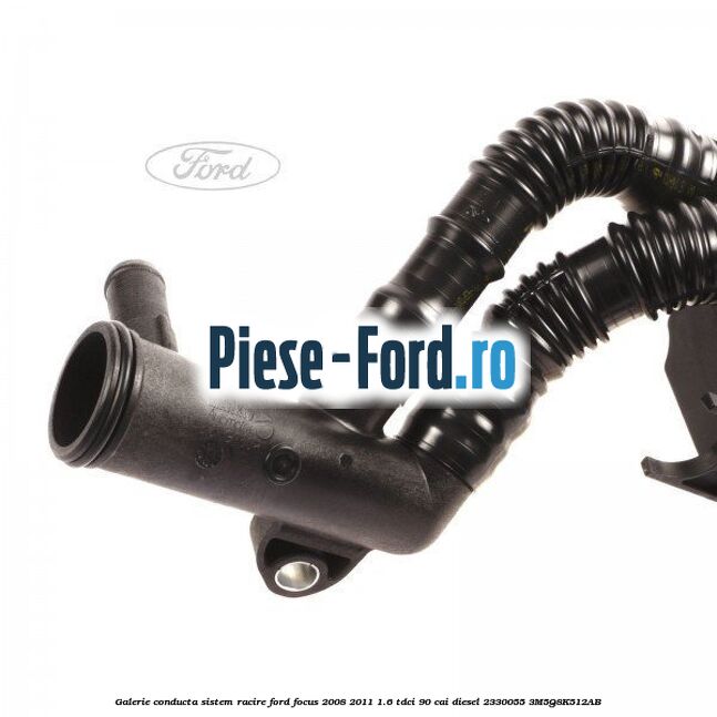 Galerie conducta sistem racire Ford Focus 2008-2011 1.6 TDCi 90 cai diesel #05779B9633