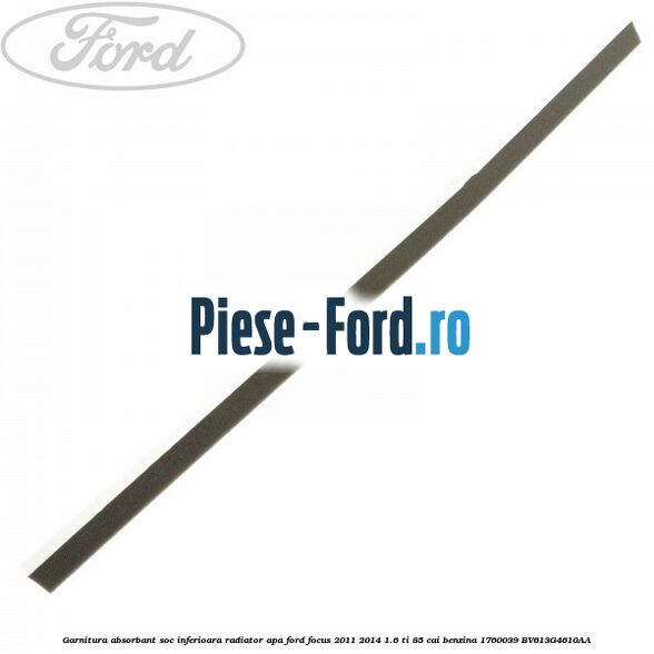 Garnitura absorbant soc inferioara radiator apa Ford Focus 2011-2014 1.6 Ti 85 cai benzina