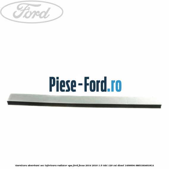 Garnitura absorbant soc inferioara radiator apa Ford Focus 2014-2018 1.5 TDCi 120 cai diesel