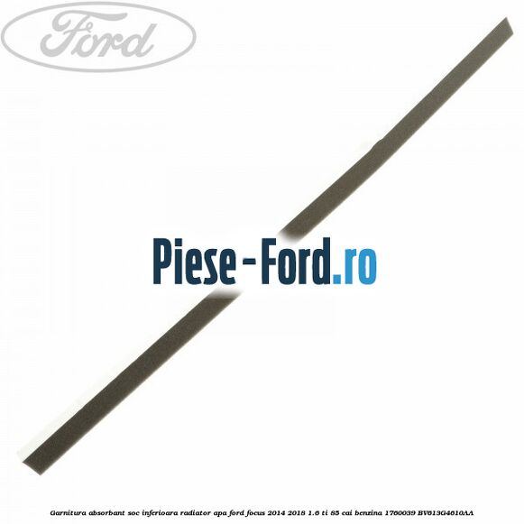 Garnitura absorbant soc inferioara radiator apa Ford Focus 2014-2018 1.6 Ti 85 cai benzina