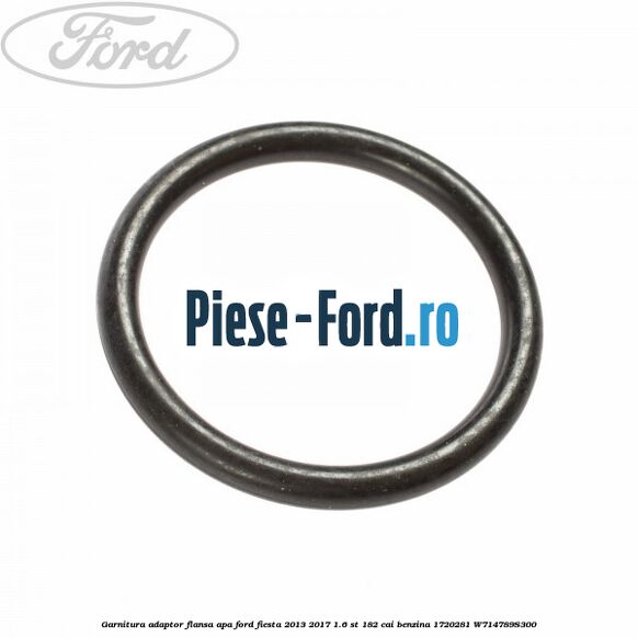 Garnitura, adaptor flansa apa Ford Fiesta 2013-2017 1.6 ST 182 cai benzina