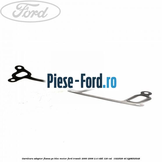 Garnitura adaptor flansa pe bloc motor Ford Transit 2000-2006 2.4 TDdi 120 cai  #C3764979B6