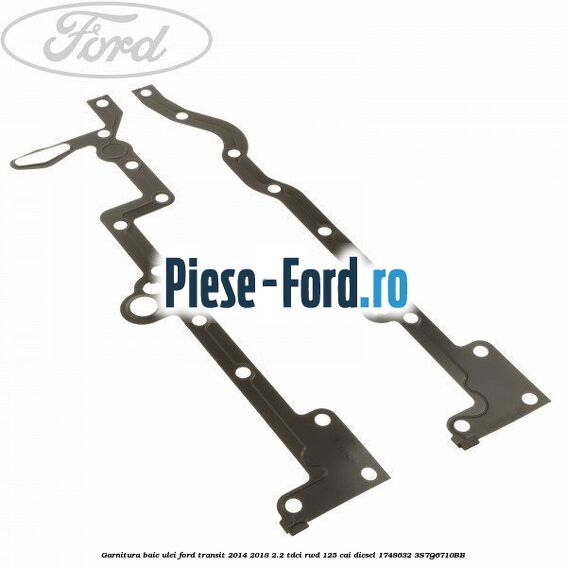 Garnitura adaptor flansa pe bloc motor Ford Transit 2014-2018 2.2 TDCi RWD 125 cai diesel