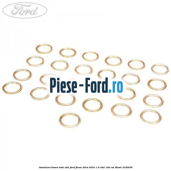 Garnitura, buson baie ulei Ford Focus 2014-2018 1.5 TDCi 120 cai