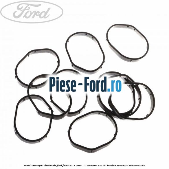 Garnitura capac distributie Ford Focus 2011-2014 1.0 EcoBoost 125 cai benzina #37C9810443