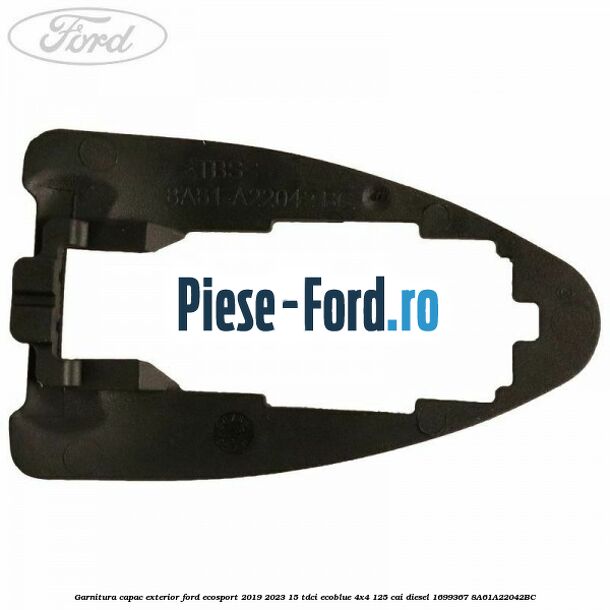Garnitura capac exterior Ford EcoSport 2019-2023 1.5 TDCi EcoBlue 4x4 125 cai #0C274C0C43
