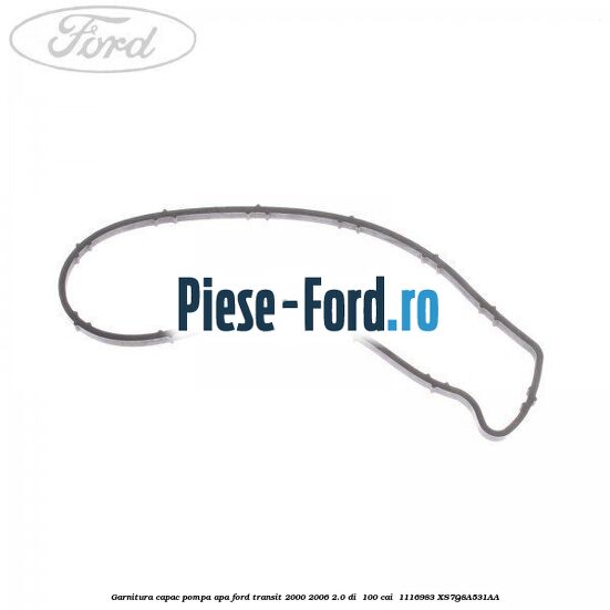 Garnitura, capac pompa apa Ford Transit 2000-2006 2.0 DI  100 cai  #71549BC4CC