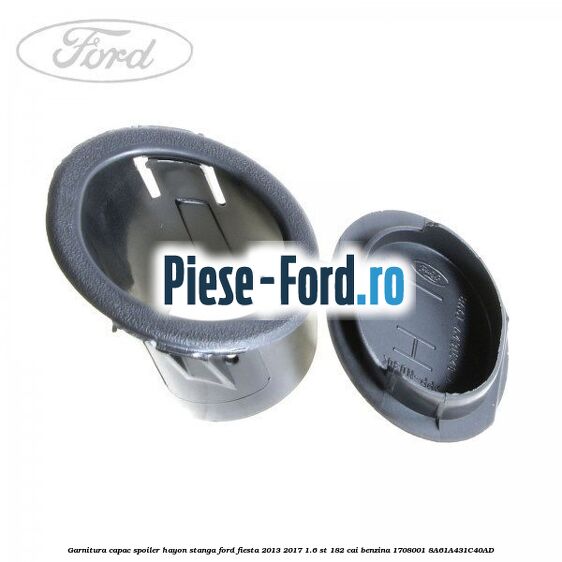 Garnitura capac spoiler hayon stanga Ford Fiesta 2013-2017 1.6 ST 182 cai benzina