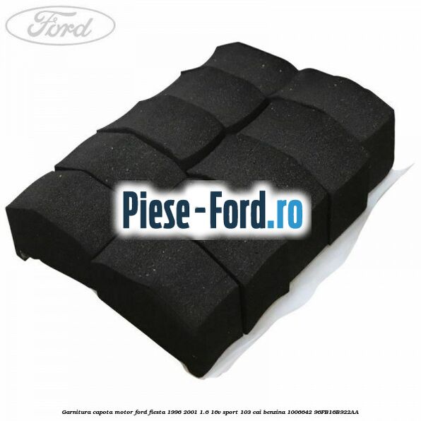 Garnitura, capota motor Ford Fiesta 1996-2001 1.6 16V Sport 103 cai benzina #5AABC3753F
