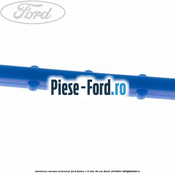 Garnitura carcasa termostat Ford Fusion 1.6 TDCi 90 cai diesel #E3765F0DE9
