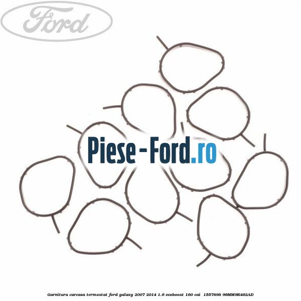 Garnitura, carcasa termostat Ford Galaxy 2007-2014 1.6 EcoBoost 160 cai  #C040493A91