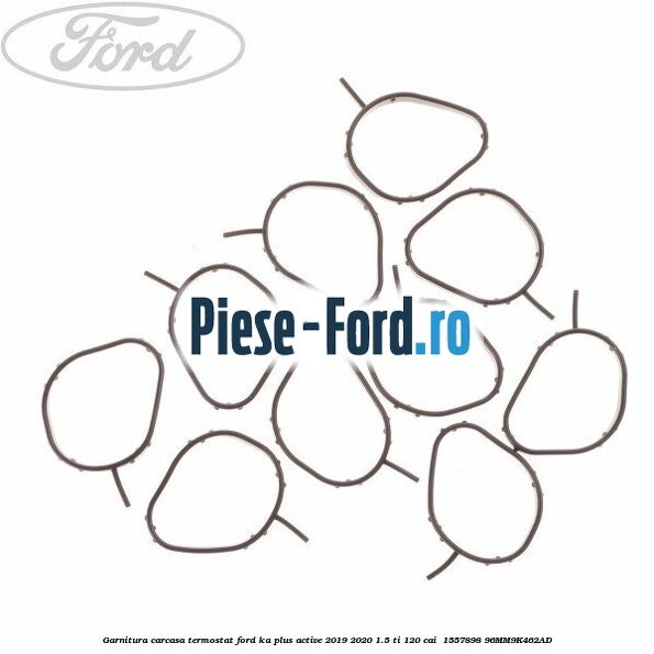 Garnitura, carcasa termostat Ford Ka plus Active 2019-2020 1.5 Ti 120 cai  #C8063E3BA0