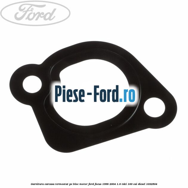 Garnitura, carcasa termostat pe bloc motor Ford Focus 1998-2004 1.8 TDCi 100 cai #6C3BAF4CC4