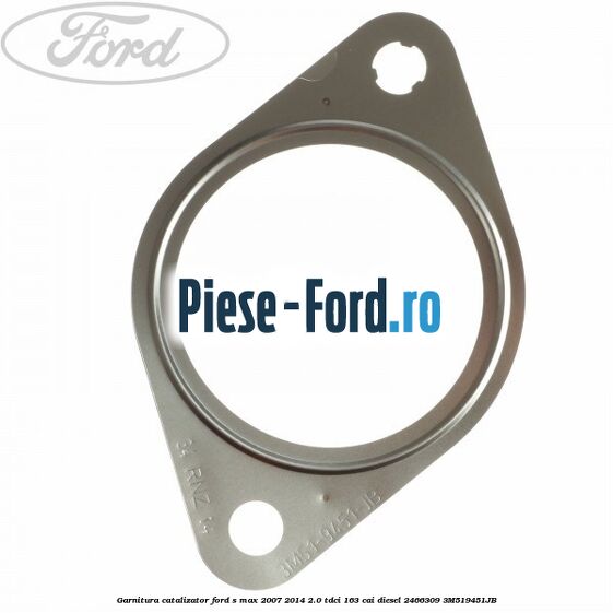 Garnitura catalizator Ford S-Max 2007-2014 2.0 TDCi 163 cai diesel