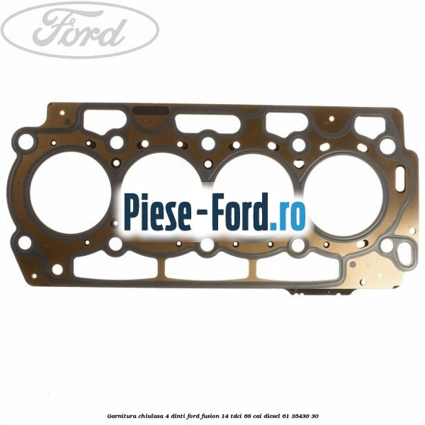 Garnitura chiulasa 4 dinti Ford Fusion 1.4 TDCi 68 cai #5BD6F27798