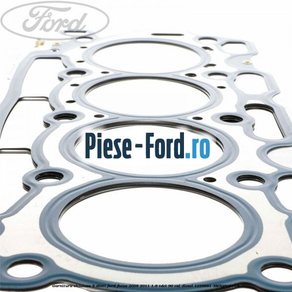 Garnitura chiulasa 5 dinti Ford Focus 2008-2011 1.6 TDCi 90 cai diesel #F046589358