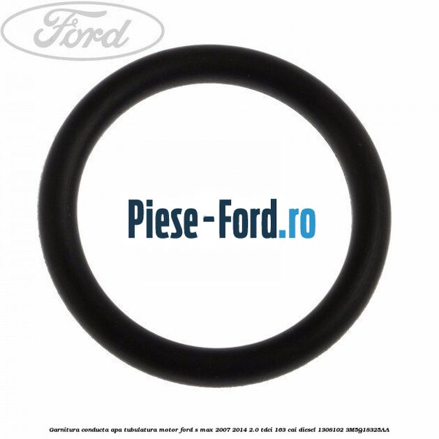 Garnitura, conducta apa tubulatura motor Ford S-Max 2007-2014 2.0 TDCi 163 cai diesel