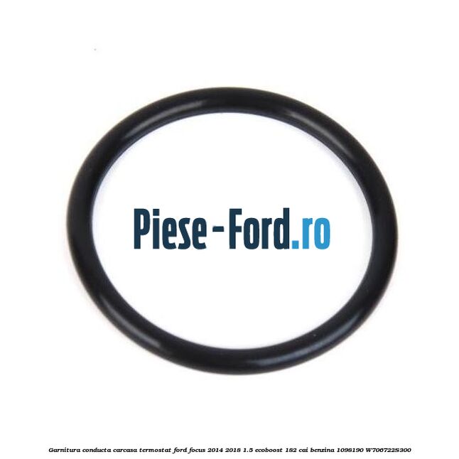 Garnitura conducta carcasa termostat Ford Focus 2014-2018 1.5 EcoBoost 182 cai benzina