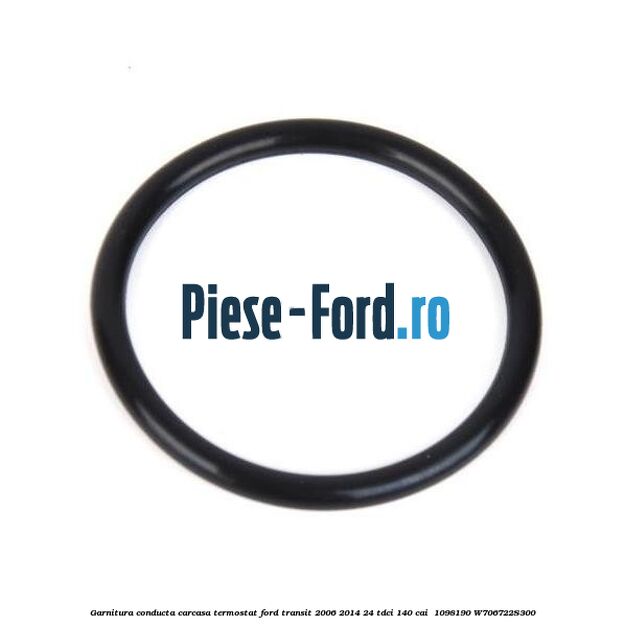 Garnitura conducta carcasa termostat Ford Transit 2006-2014 2.4 TDCi 140 cai #ECBE85E575