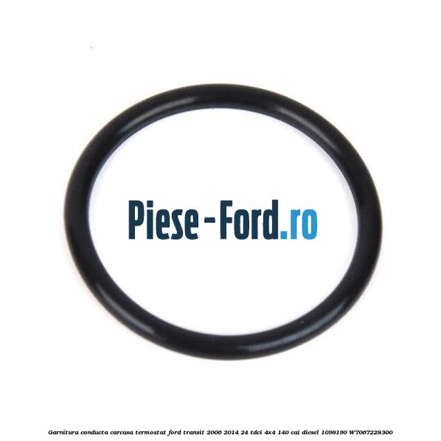 Garnitura conducta carcasa termostat Ford Transit 2006-2014 2.4 TDCi 4x4 140 cai #1B215C6041