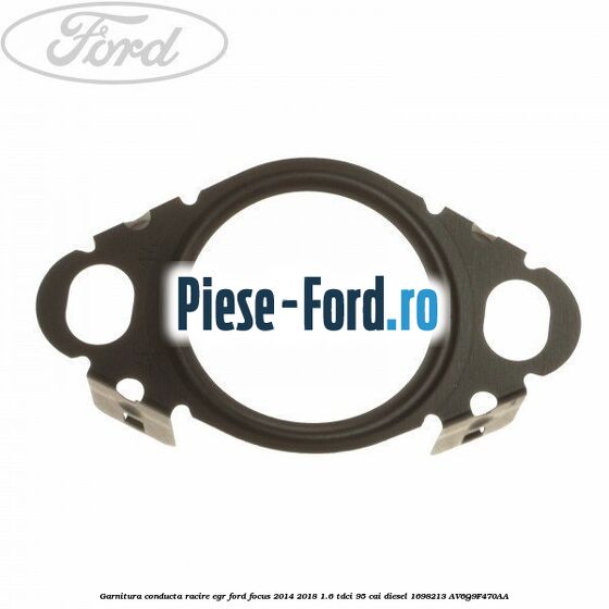 Garnitura, conducta racire EGR Ford Focus 2014-2018 1.6 TDCi 95 cai diesel