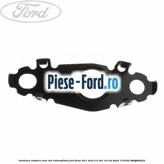 Garnitura, conducta retur ulei turbosuflanta Ford Focus 2011-2014 2.0 TDCi 115 cai diesel