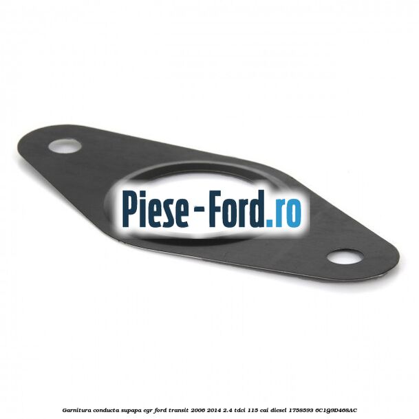 Garnitura conducta supapa EGR Ford Transit 2006-2014 2.4 TDCi 115 cai diesel #82B5E93042
