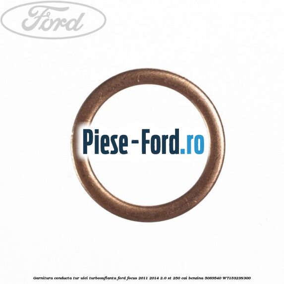Conducta retur ulei turbosuflanta Ford Focus 2011-2014 2.0 ST 250 cai benzina