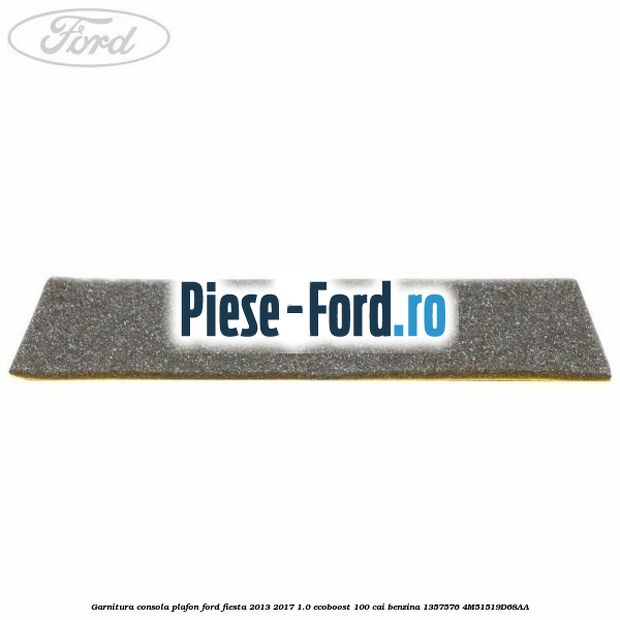 Garnitura consola plafon Ford Fiesta 2013-2017 1.0 EcoBoost 100 cai benzina