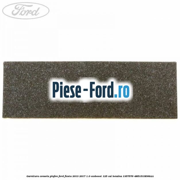 Garnitura consola plafon Ford Fiesta 2013-2017 1.0 EcoBoost 125 cai benzina