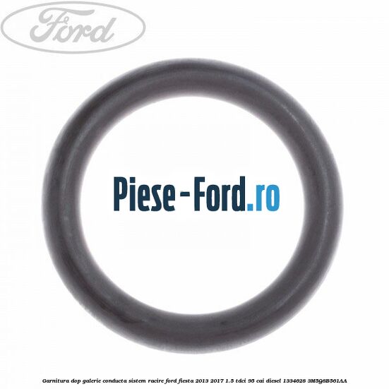 Galerie conducta sistem racire pana an 10/2014 Ford Fiesta 2013-2017 1.5 TDCi 95 cai diesel