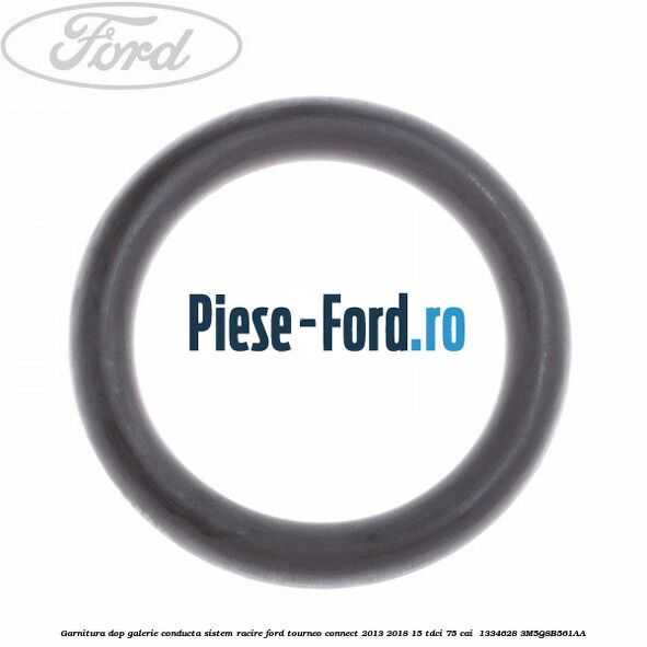 Garnitura dop galerie conducta sistem racire Ford Tourneo Connect 2013-2018 1.5 TDCi 75 cai #72C7641FC4
