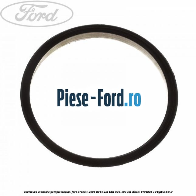 Garnitura etansare pompa vacuum Ford Transit 2006-2014 2.2 TDCi RWD 100 cai diesel #23B7E9F404