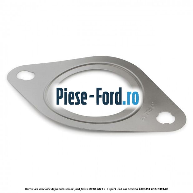Garnitura evacuare dupa catalizator Ford Fiesta 2013-2017 1.0 Sport 140 cai benzina #084C883C72