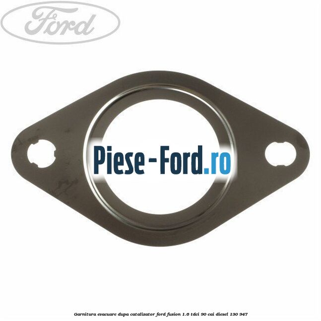 Garnitura evacuare dupa catalizator Ford Fusion 1.6 TDCi 90 cai #B10C7E7505