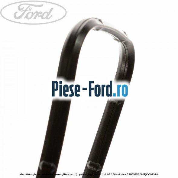 Garnitura furtun admisie carcasa filtru aer tip patrat Ford Fusion 1.6 TDCi 90 cai diesel #7CA6E9ED02