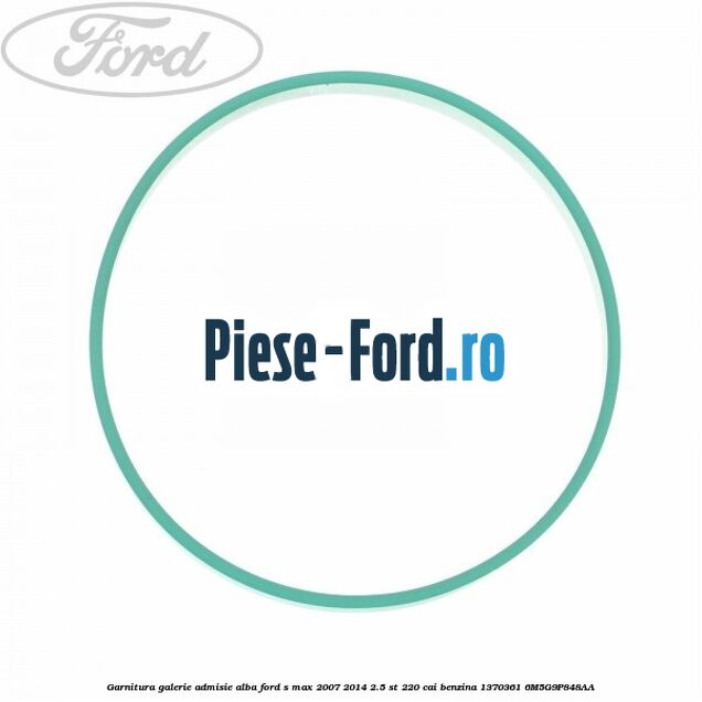Garnitura galerie admisie alba Ford S-Max 2007-2014 2.5 ST 220 cai benzina