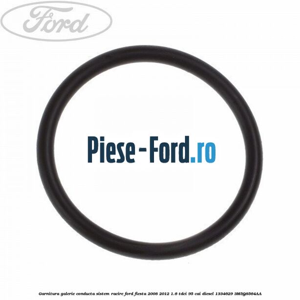 Garnitura, galerie conducta sistem racire Ford Fiesta 2008-2012 1.6 TDCi 95 cai diesel