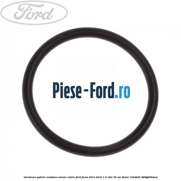 Garnitura, galerie conducta sistem racire Ford Focus 2014-2018 1.6 TDCi 95 cai diesel
